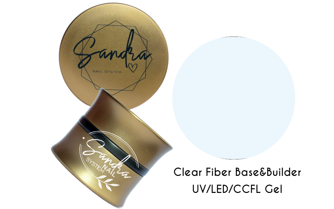 Clear Fiber Base&Builder UV-LED-CCFL gel