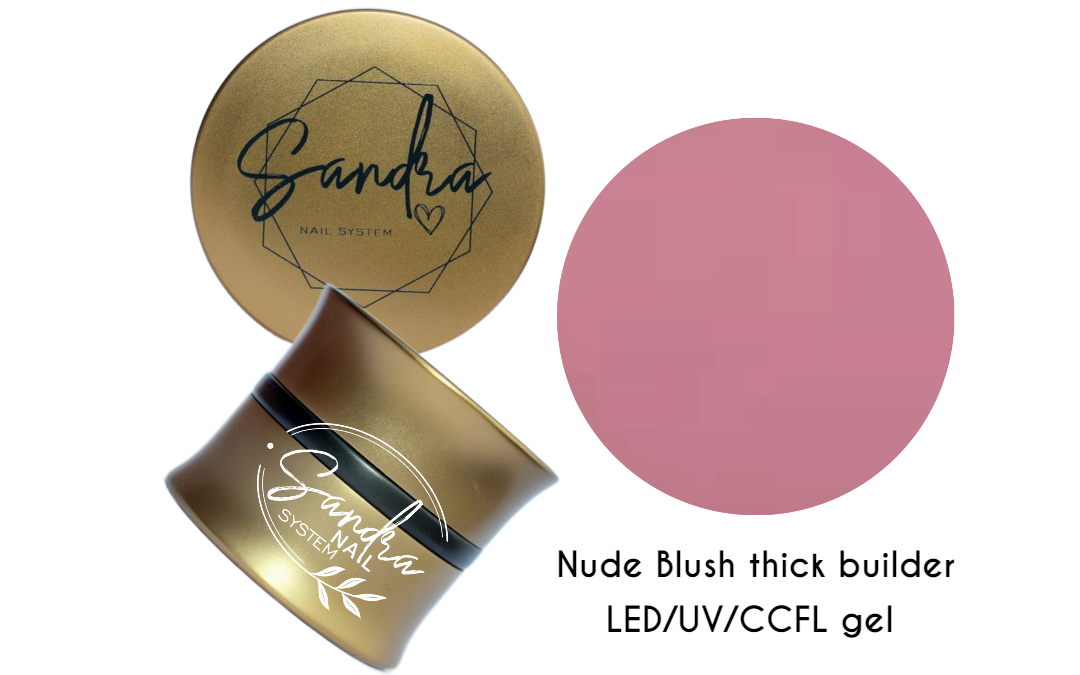 Nude Blush thick builder LED/UV/CCFL gel Sandra Nails