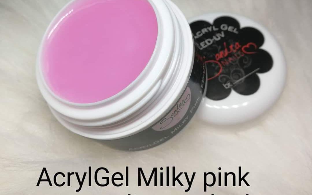 AcrylGel Milky Pink LED-UV  Sandra Nails