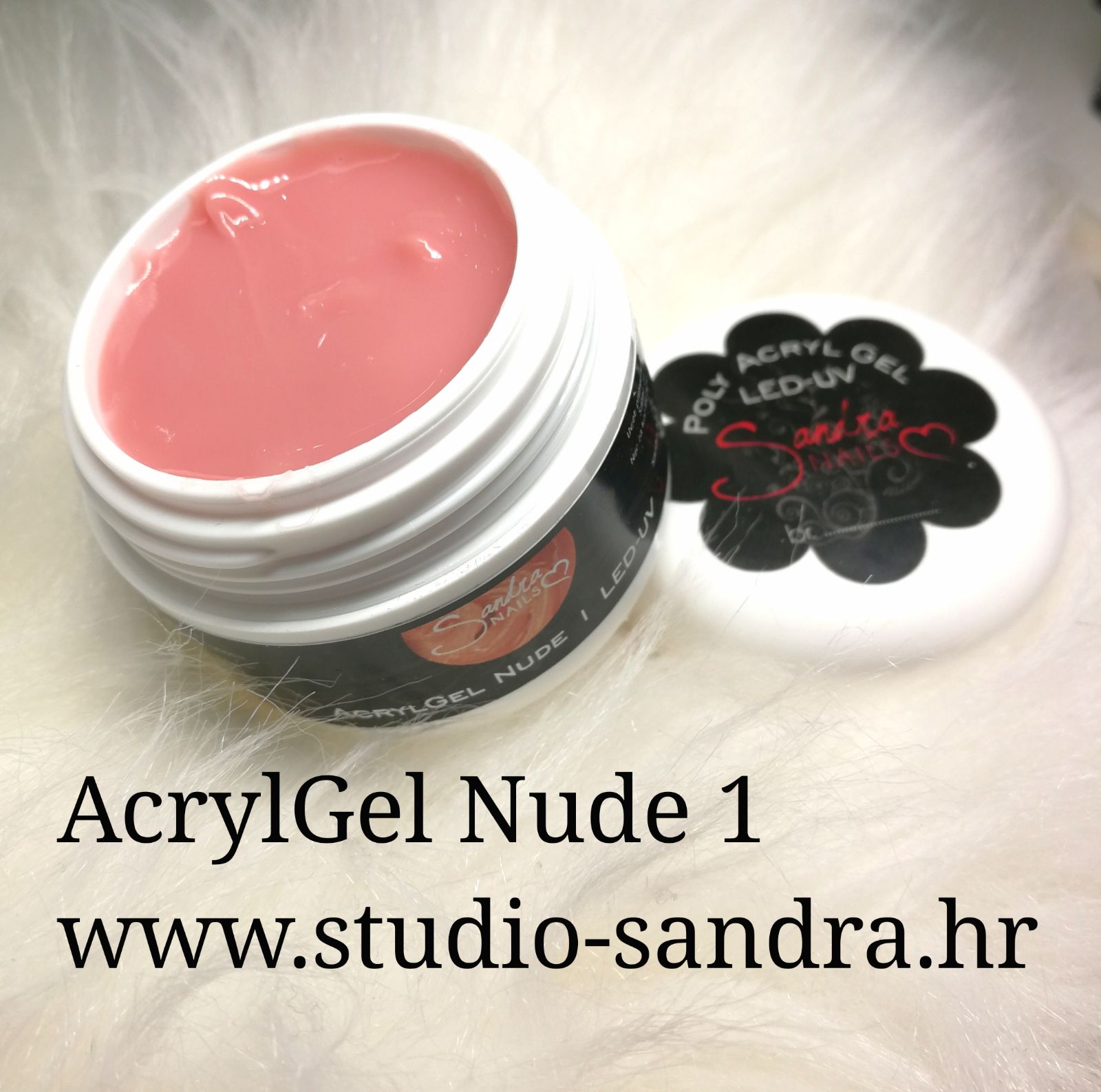 Nude Blush thick builder LED/UV/CCFL gel Sandra Nails 