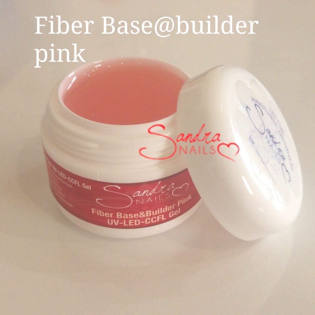 Fiber Base&Builder Baby Boomer Pastel Pink LED/UV gel 