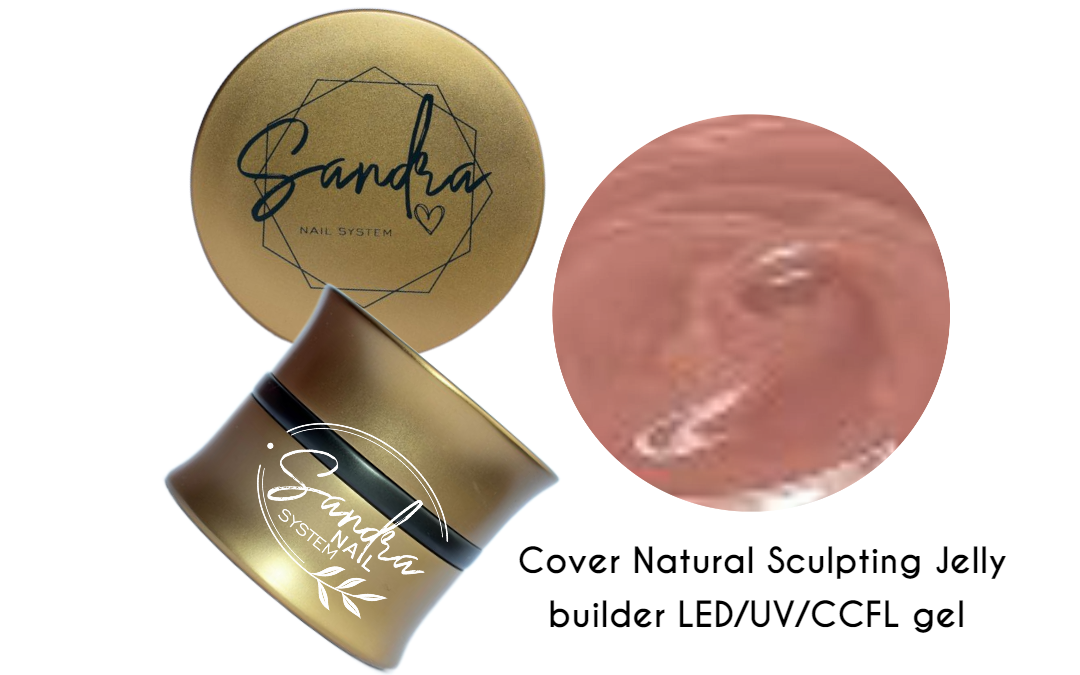 Cover Natural Sculpting Jelly builder LED/UV/CCFL gel Sandra Nails