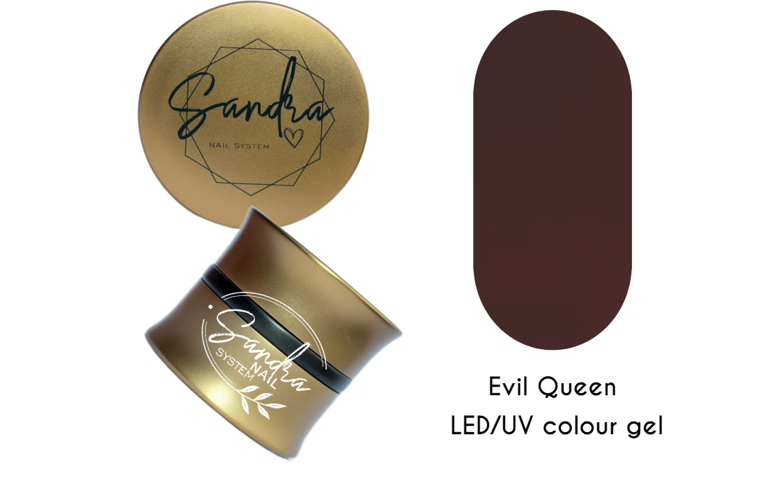Evil Queen LED/UV colour gel Sandra Nails