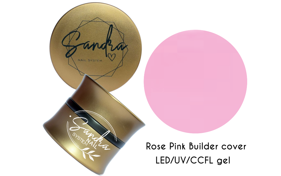 Rose Pink Builder cover LED/UV/CCFL gel Sandra Nails
