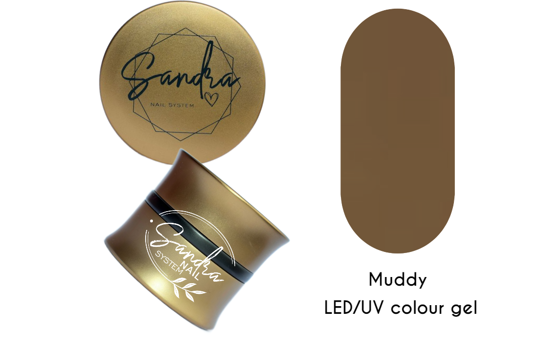 Muddy LED/UV colour gel Sandra Nails