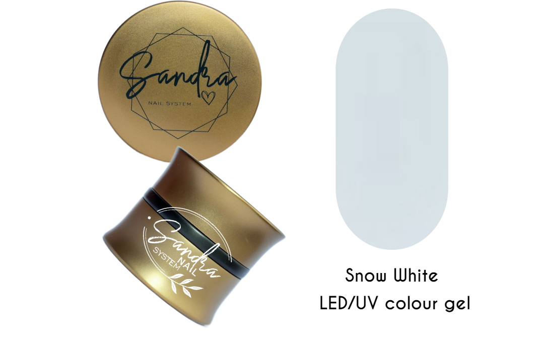 Snow White LED/UV colour gel Sandra Nails
