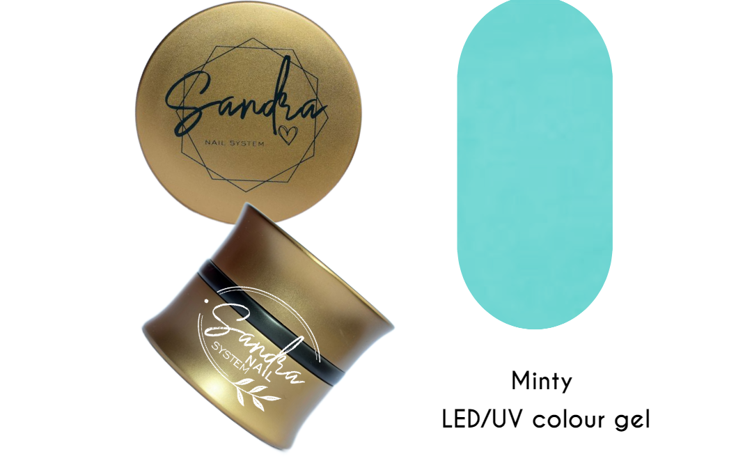 Minty LED/UV colour gel Sandra Nails
