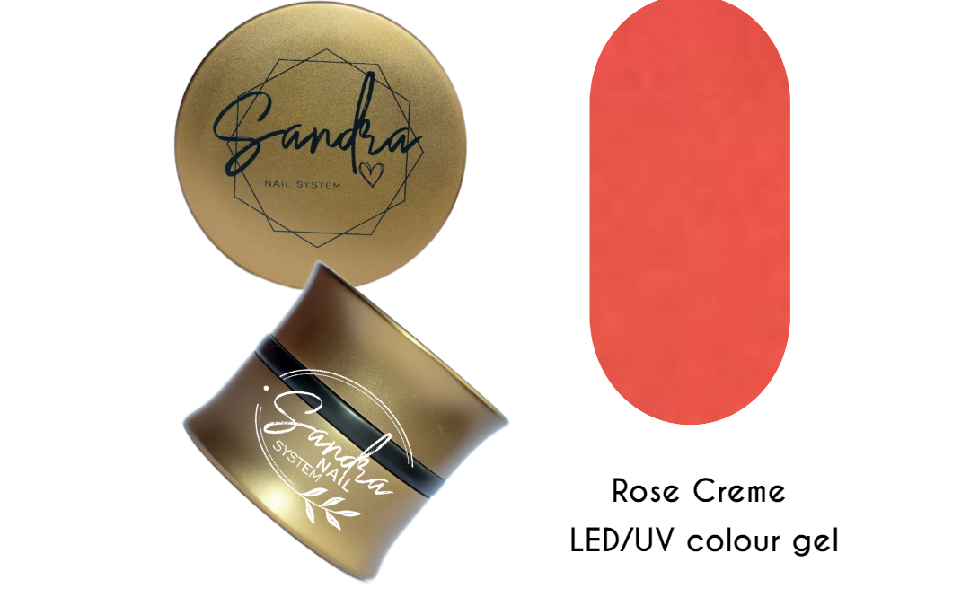 Rose Creme LED/UV colour gel Sandra Nails