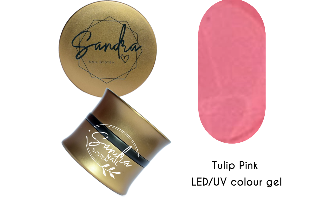 Tulip Pink LED/UV colour gel Sandra Nails