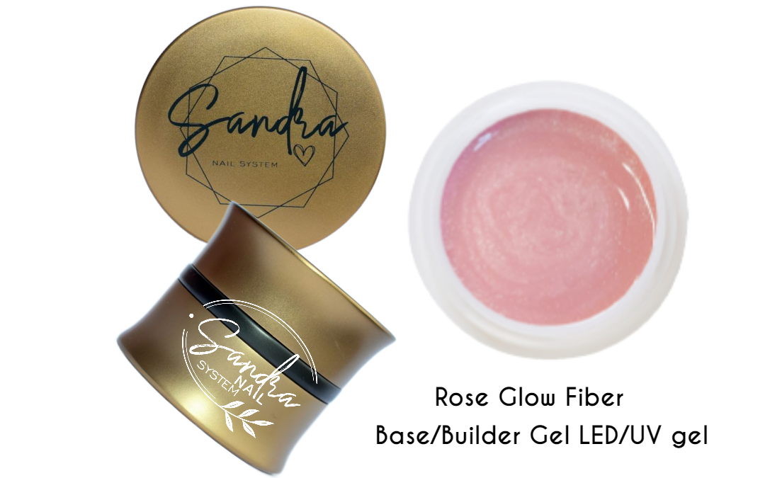 Rose Glow Fiber Base&Builder Sandra Nails