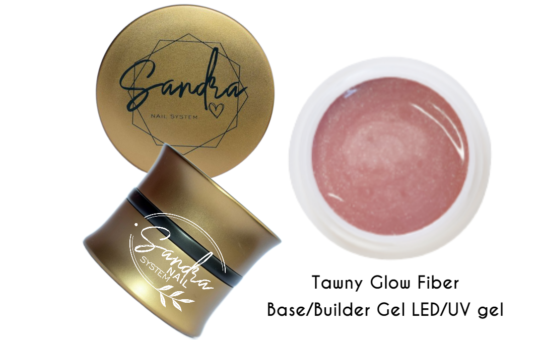 Tawny Glow Fiber Base&Builder Sandra Nails